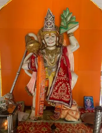 Hanuman Angry